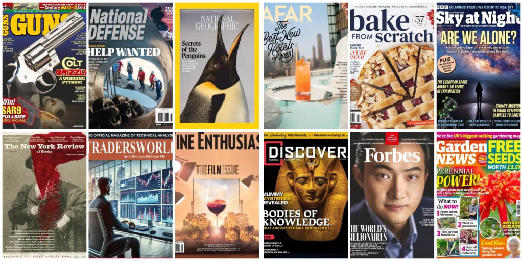Magazines Collection April 22, 2025