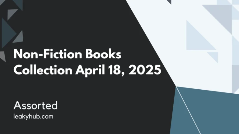 Non-Fiction Books Collection April 18, 2025