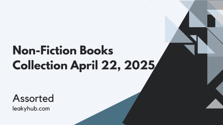 Non-Fiction Books Collection April 22, 2025