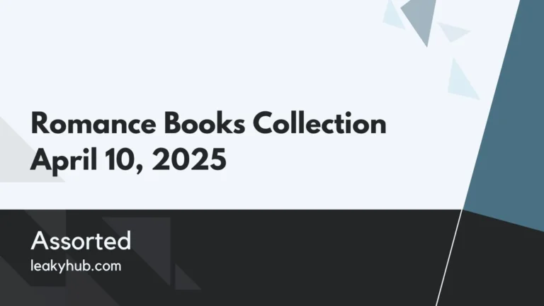 Romance Books Collection April