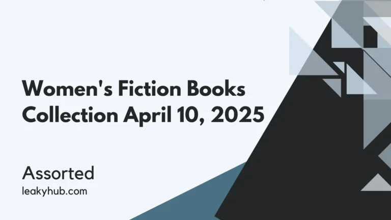Women's Fiction Books Collection April