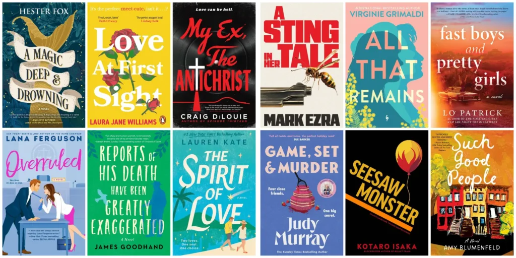 Assorted Fiction Books Collection July 13