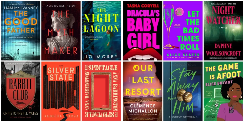 Mystery Thriller Books Collection July 13