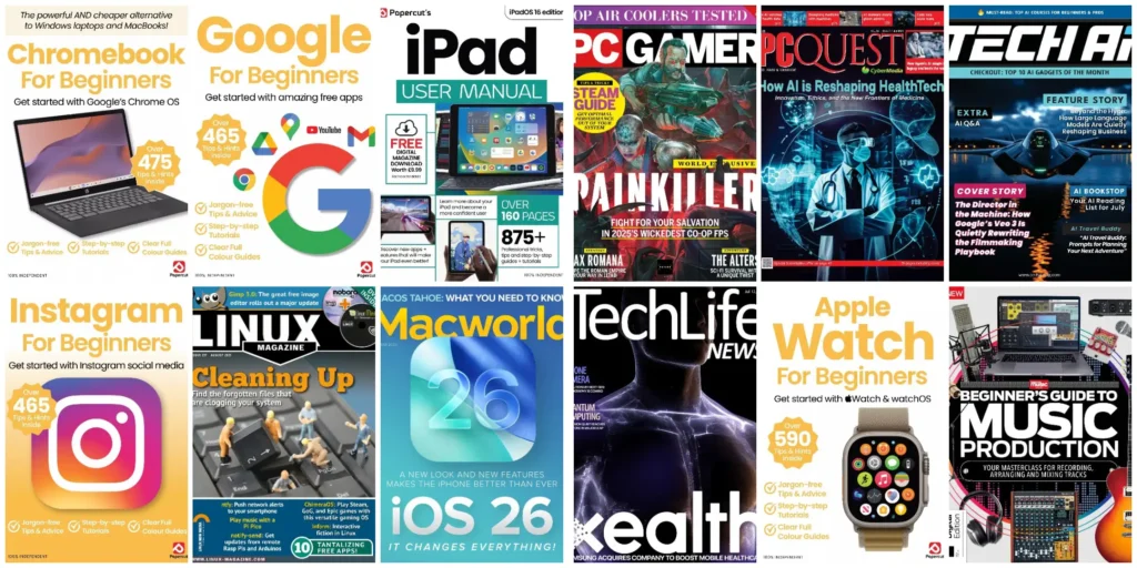 Tech Magazines Collection July 16