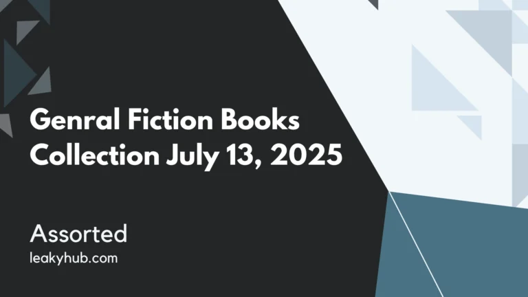 Genral Fiction Books Collection July 13