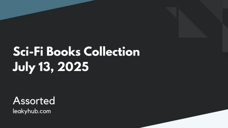 Sci-Fi Books Collection July 13, 2025