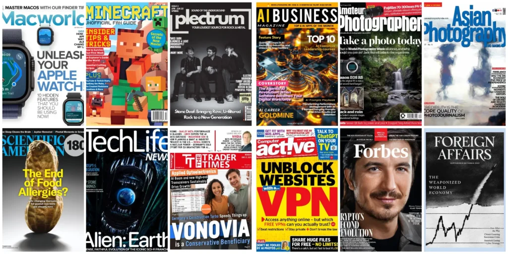 Assorted Magazines Collection August 19, 2025 EPUB