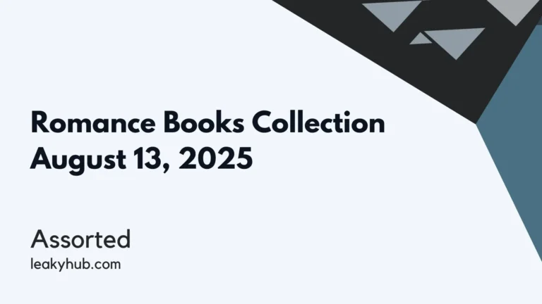 Romance Books Collection August 13, 2025